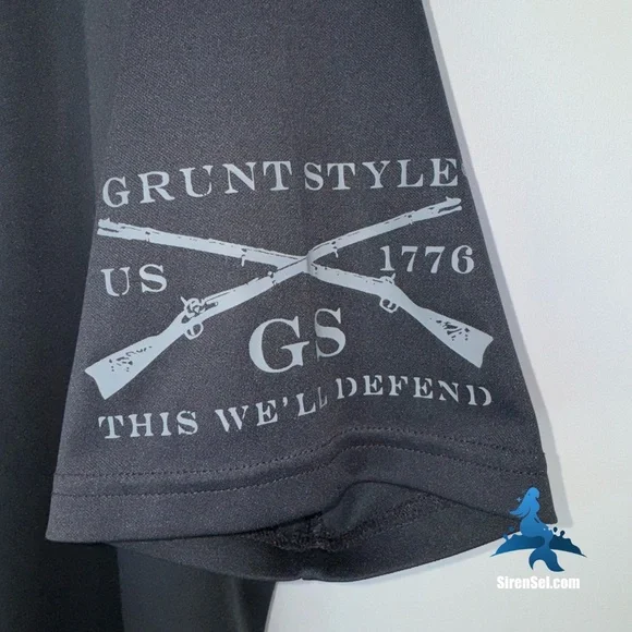 1131 Grunt Style Short Sleeve Polo - Size XL - Black - Picture 3 of 10